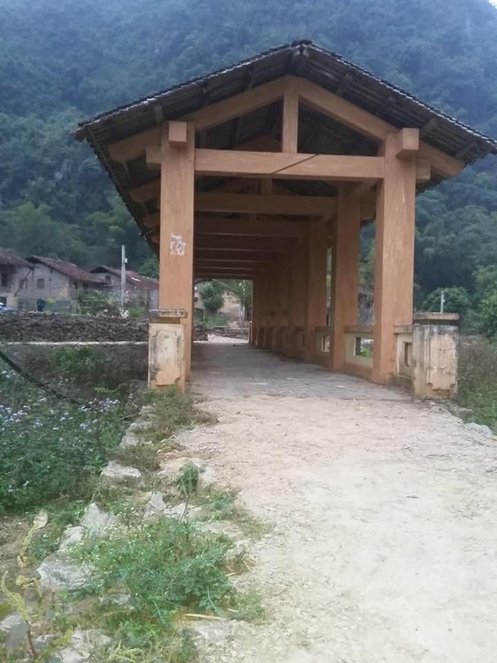 A Sy Ban Gioc Homestay - Lang Da Khuoi Ky Cao Bang Eksteriør billede