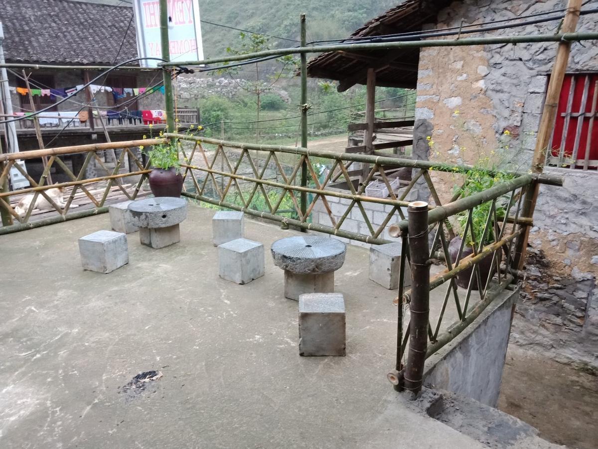 A Sy Ban Gioc Homestay - Lang Da Khuoi Ky Cao Bang Eksteriør billede