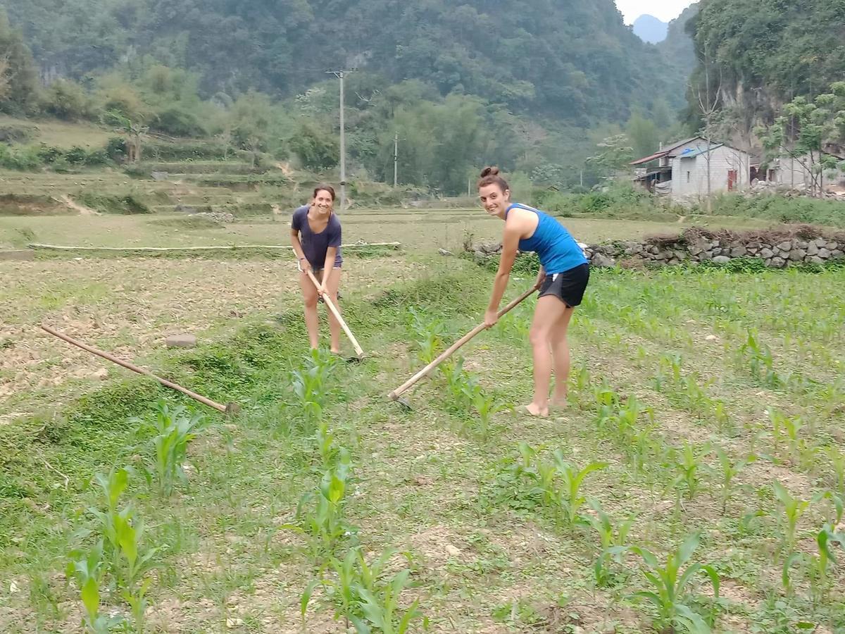 A Sy Ban Gioc Homestay - Lang Da Khuoi Ky Cao Bang Eksteriør billede