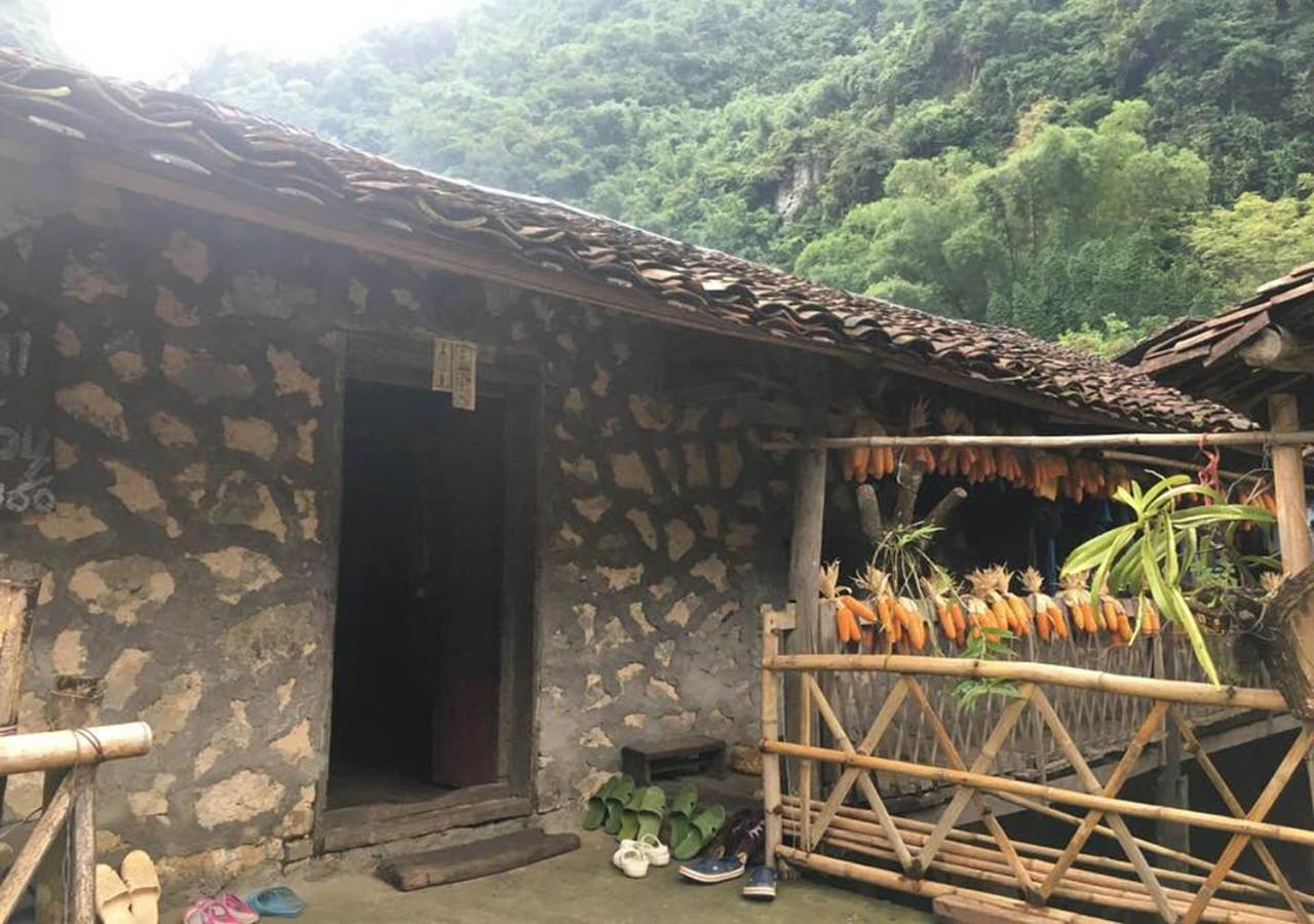 A Sy Ban Gioc Homestay - Lang Da Khuoi Ky Cao Bang Eksteriør billede