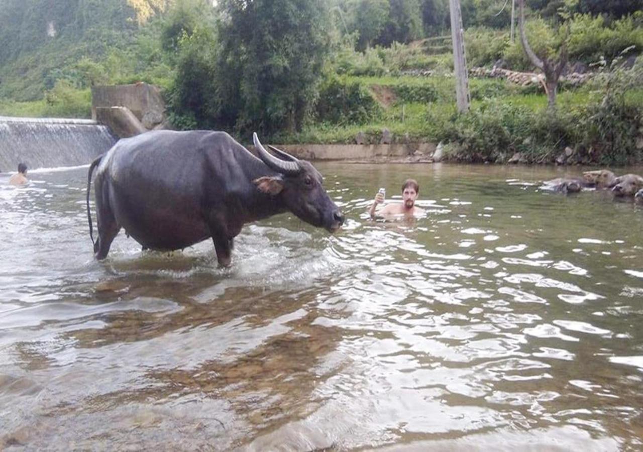 A Sy Ban Gioc Homestay - Lang Da Khuoi Ky Cao Bang Eksteriør billede