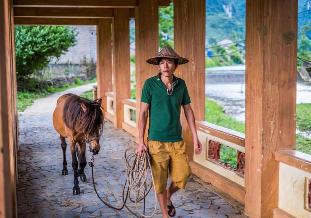 A Sy Ban Gioc Homestay - Lang Da Khuoi Ky Cao Bang Eksteriør billede