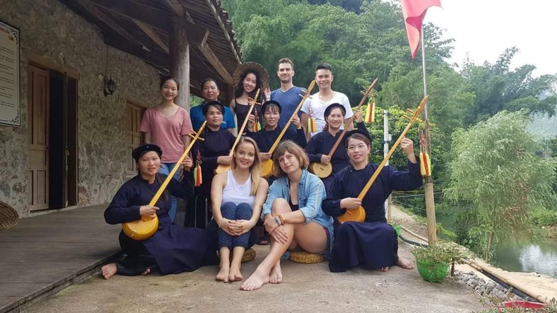 A Sy Ban Gioc Homestay - Lang Da Khuoi Ky Cao Bang Eksteriør billede